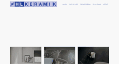 Desktop Screenshot of hl-keramik.dk